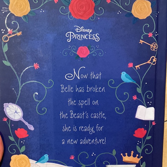 📚[5 books for $10] Disney Belle takes Flight - beauty and the beast - Picture 3 of 4